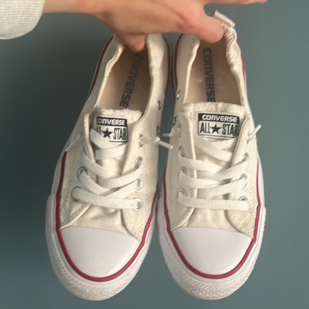 White Converse
